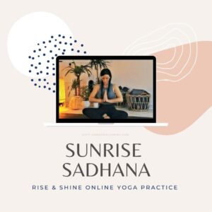 Rise & Shine Sadhana is an early morning  ONLINE 40-minute practice. Short but sweet, the session will set you up for a fulfilling day ahead. you don't even have to leave your bed!
Sadhana is a daily practice, setting aside some space each day to practice techniques such as Meditation, Asana, Pranayama, and Mantra Japa. Fill your cup before filling the coffee cup!
