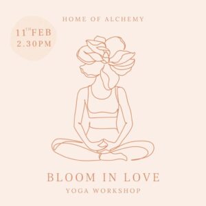 Back by popular demand,
this online workshop will be brought to you now in the Peppermint Hot Yoga Studio. 
 
Lea will be hosting the delightful 
Bloom in Love yoga workshop.
Guiding you through a selection of playful & relaxing yoga flows, nourishing breath-work, abhyanga self-massage with lovely essential oils, FaceYoga marma massage, and a loving guided meditation, washed down with a soothing warm cacao. 
This workshop will leave you feeling empowered and your cup well and truly full.